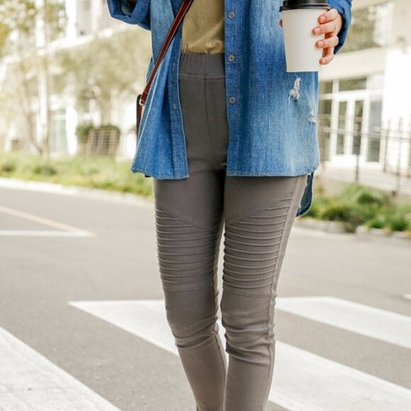 NWT umgee  USA Moto Jeggings - Picture 4 of 4